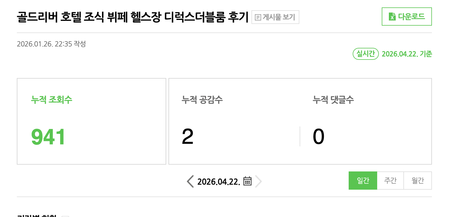 골드리버 호텔